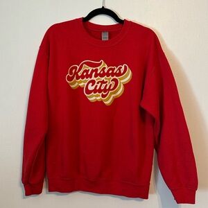 Red Kansas City Men's Sweater